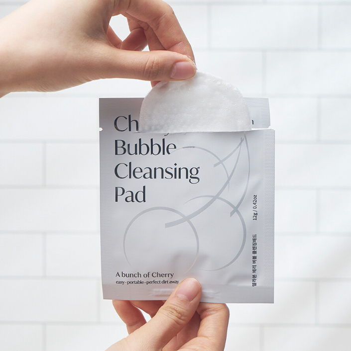 Korea Della Born Cherry Bubble Cleansing pad 1Box / 30ea