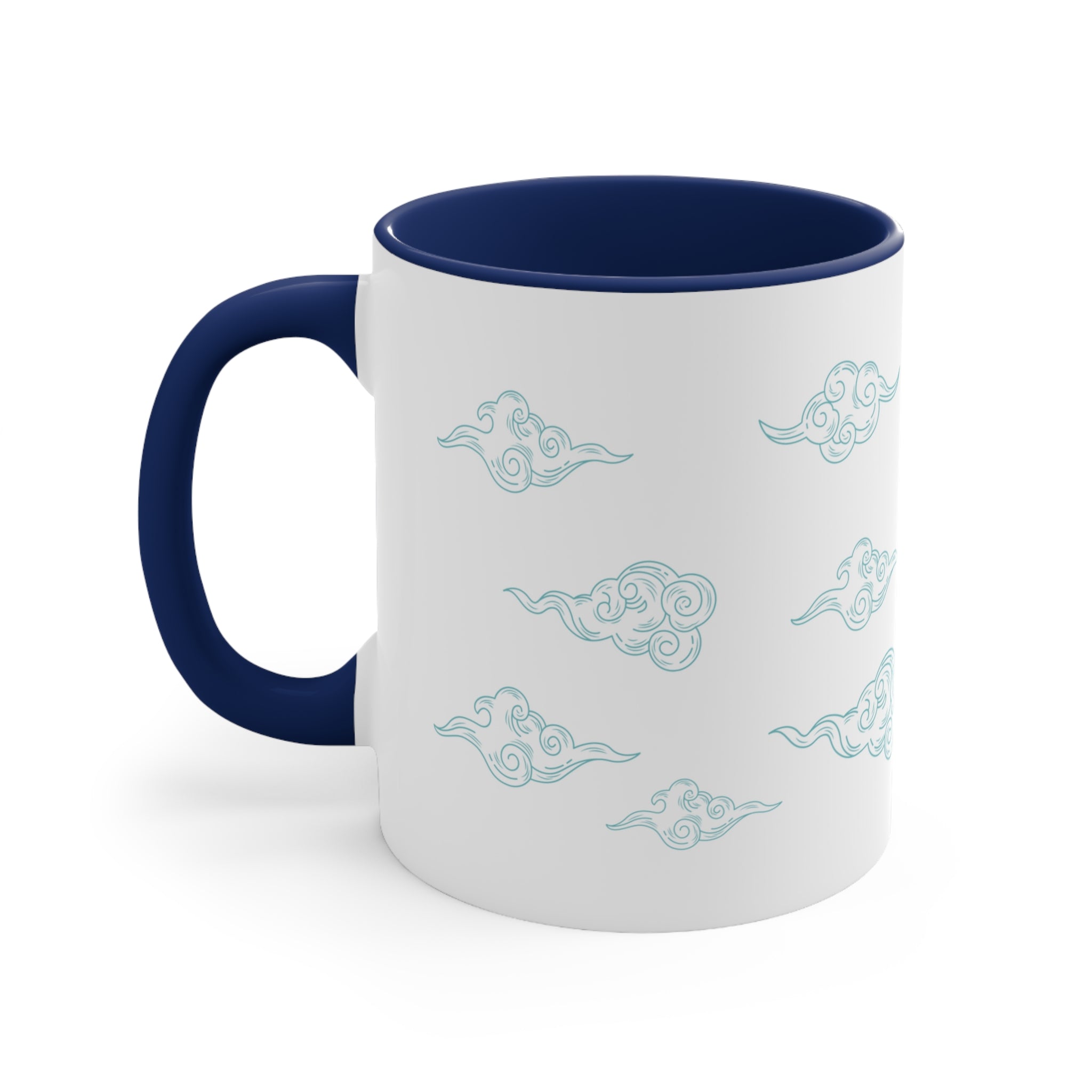 Contrasting Floating Clouds Coffee Tea Mug