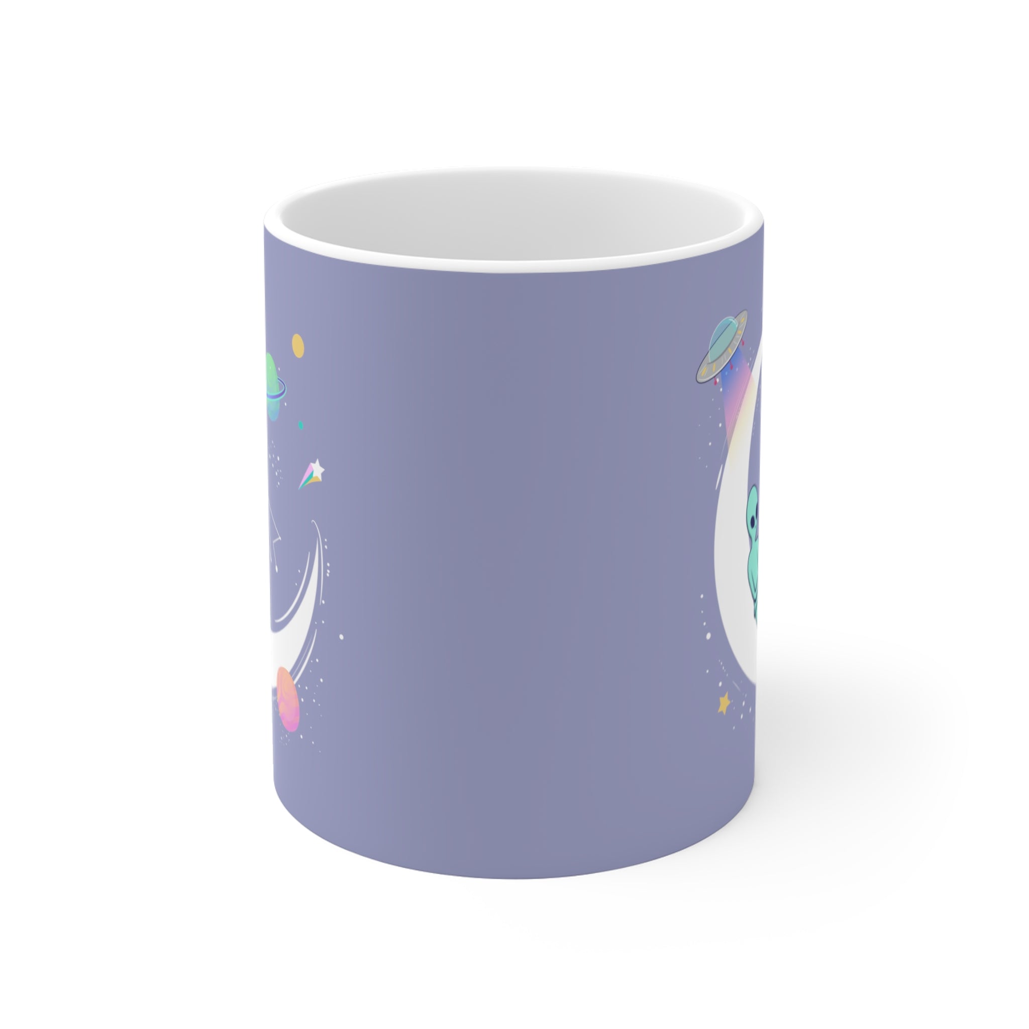 Chilling Alien Purple Mug 11oz