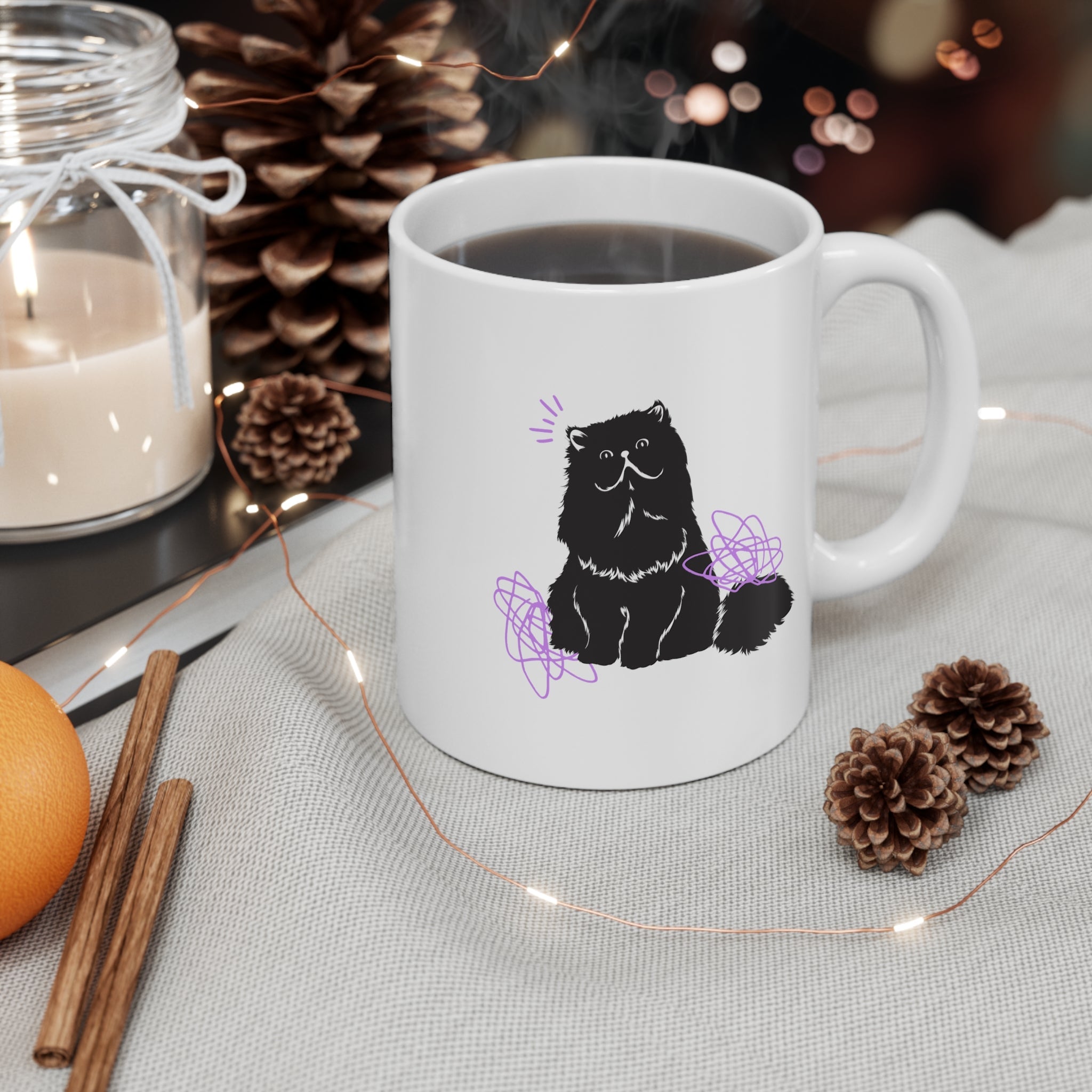 Funny Cat Hair Mug