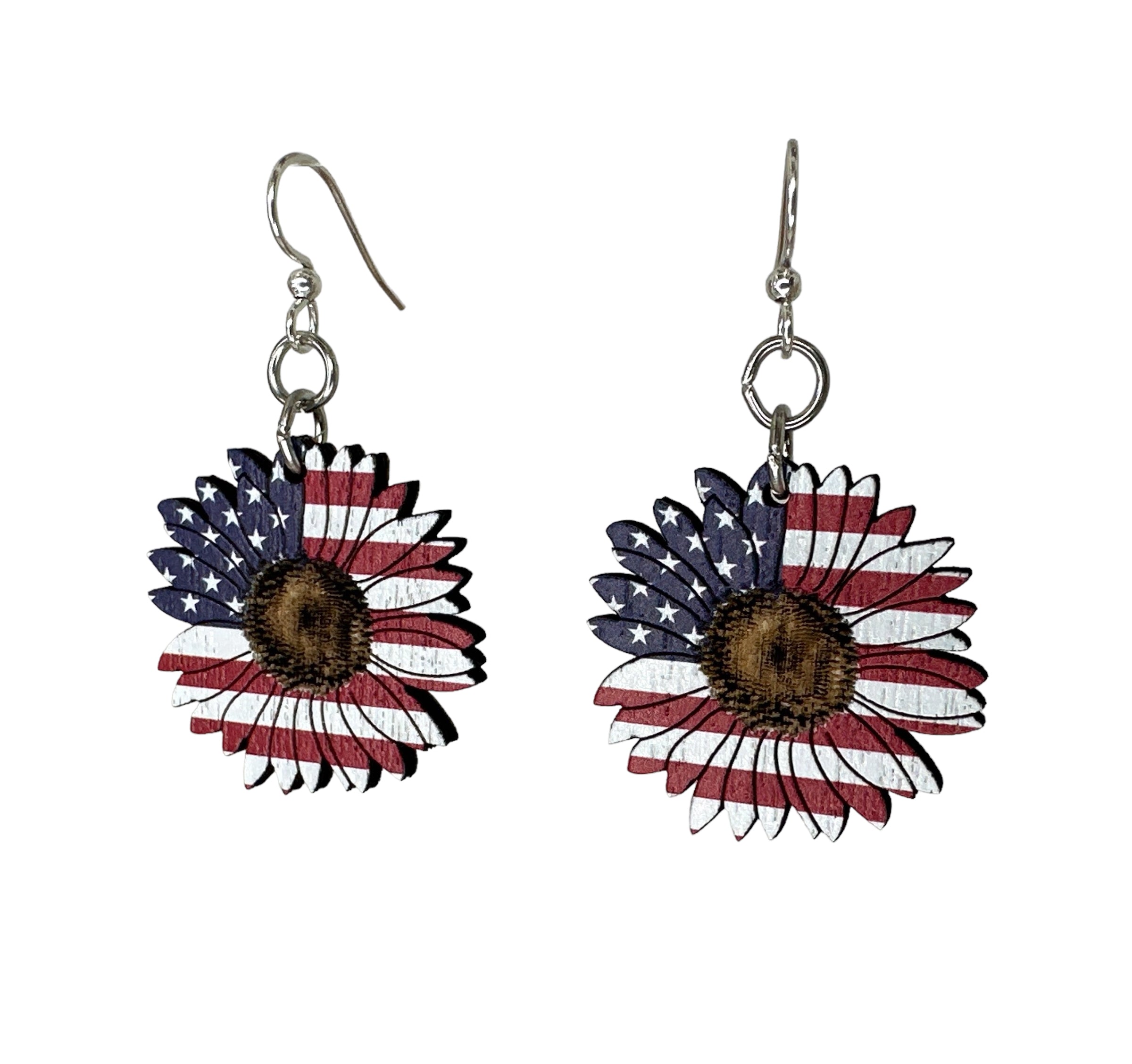 American Sunflower Earrings #1767