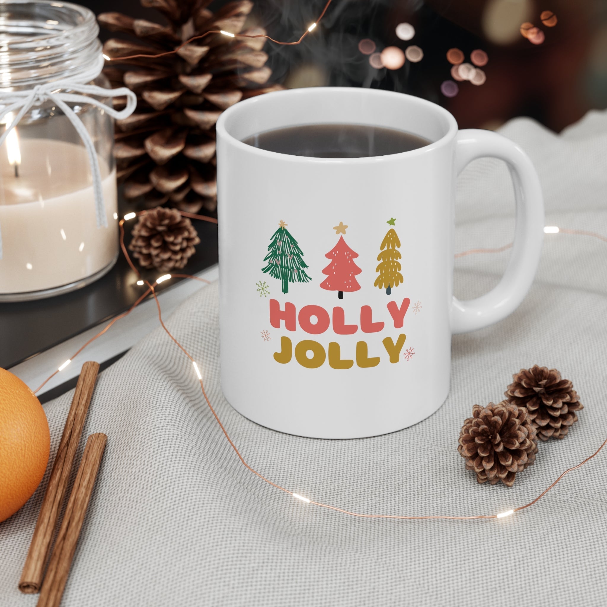 Holly Jolly Holiday Mug