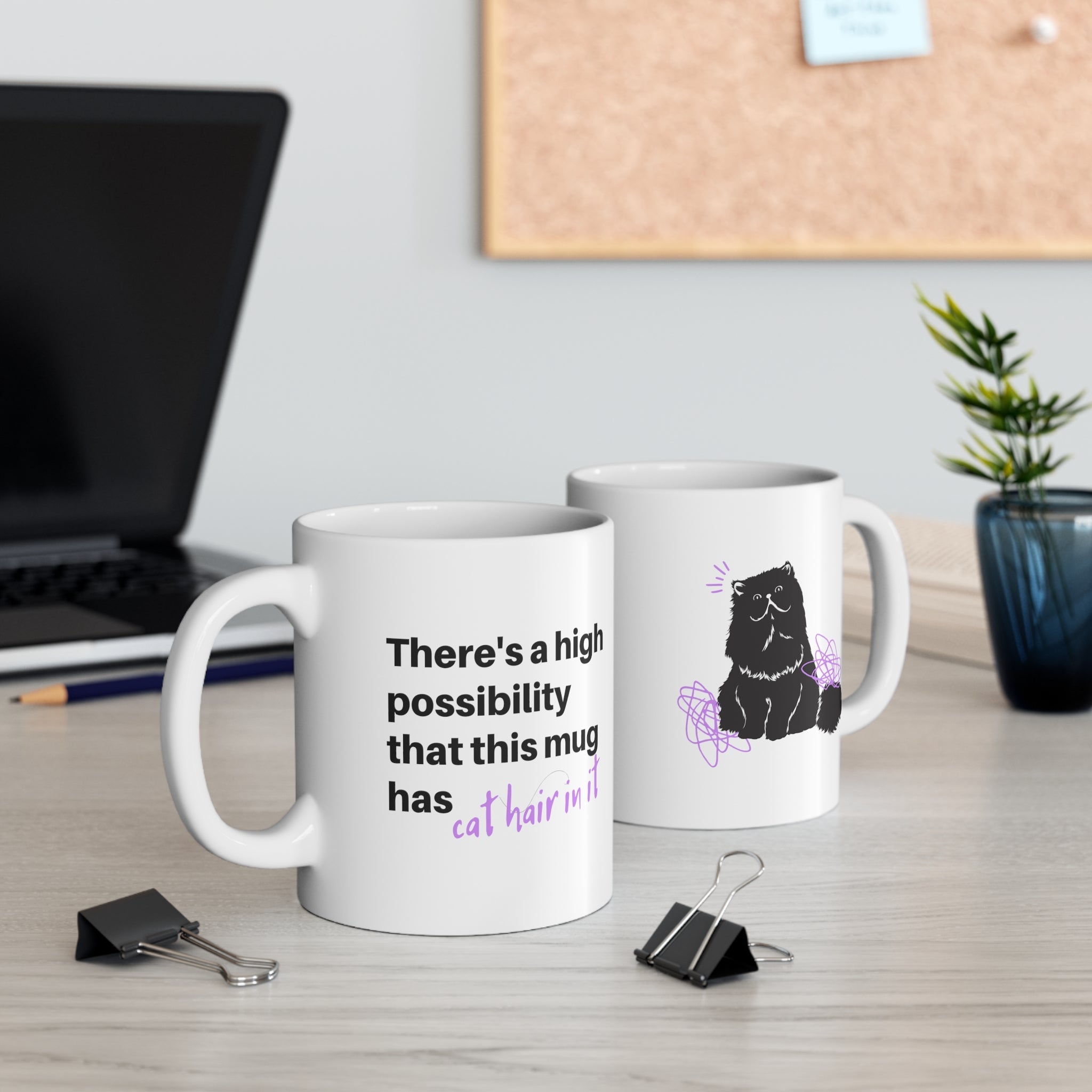 Funny Cat Hair Mug