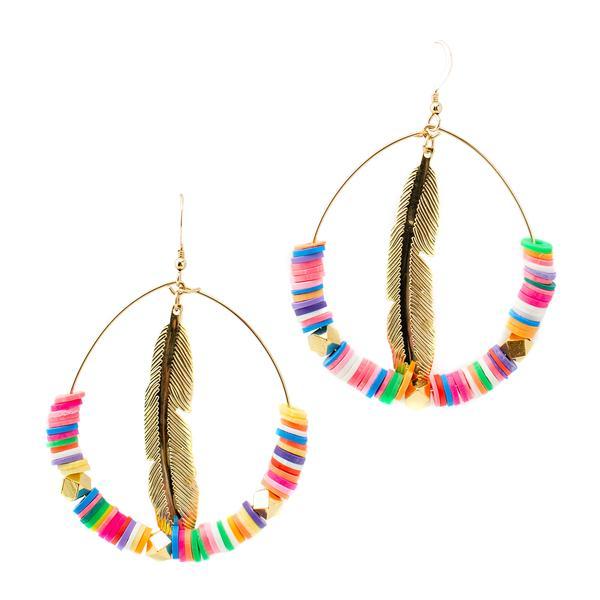 Feather Hoops (more colors available)