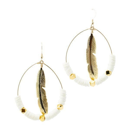 Feather Hoops (more colors available)