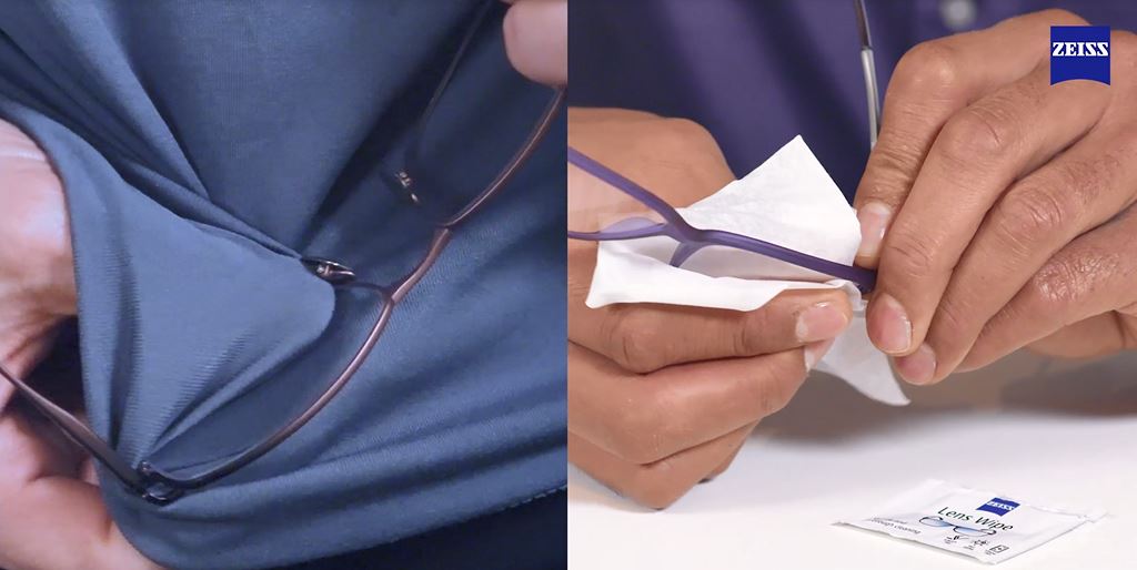 ZEISS Gentle and Thorough Cleaning Eyeglass Lens Cleaner Wipes, 100 Count