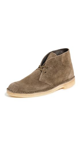 Clarks Men's Desert Chukka Boot, Sand Suede, 12