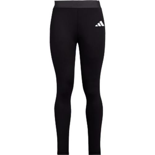 adidas Women's Tall Size Techfit Soccer Long Tights, White