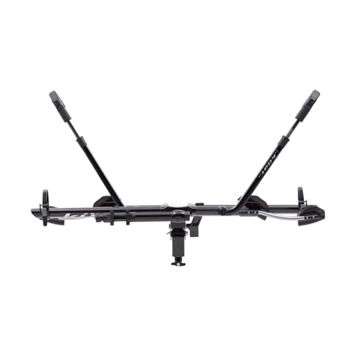 KUAT NV 2.0-1.25" - 2-Bike Hitch Rack | Robust 2-Bike Rack with Trail Doc for Riders & Cyclists | Rugged All-Metal Construction | E-Bike Compatible | Easy Installation, Black Metallic/Gray Anodize