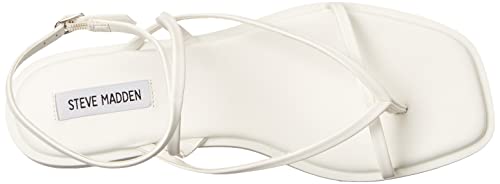 Steve Madden Women's Agree Sandal, Black, 10