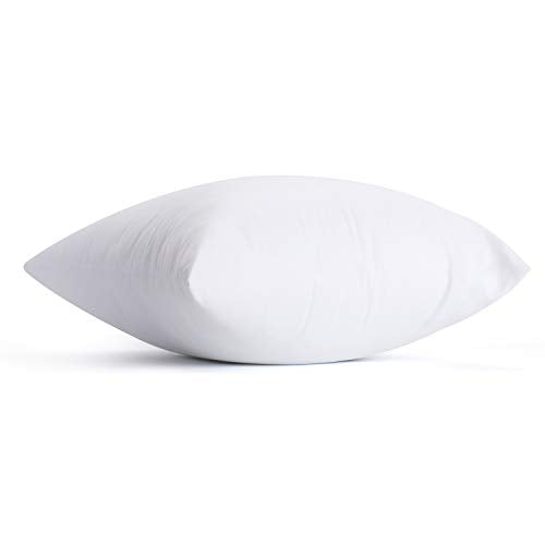 Calibrate Timing 16 x 16 inches Pillow Inserts, Set of 4 Hypoallergenic Brushed Microfiber Liner Down Alternative Filled Square Cushion Throw Pillow