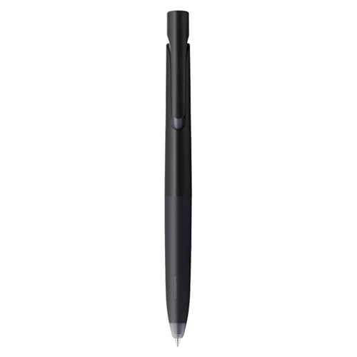 Zebra Pen bLen Retractable Gel Pen, Black and White Barrel, Medium Point, 0.7mm, Black Ink, 6-Pack with 4 Refills (41416)