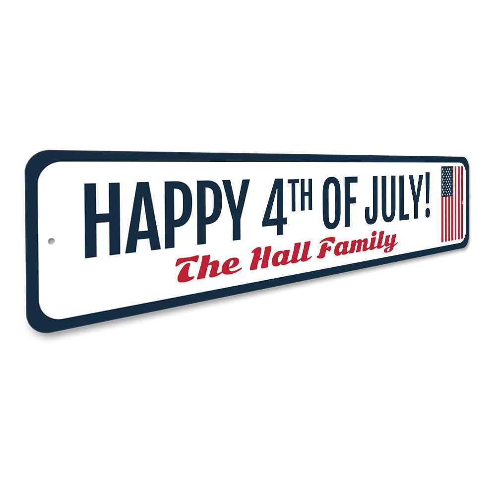 Happy 4th of July Sign