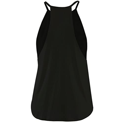 Salt Life Turtle Leaf Halter Tank Top, Ebony, Small