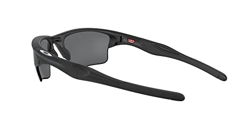 Oakley Men's OO9154 Half Jacket 2.0 XL Rectangular Sunglasses, Polished Black/Prizm Golf, 62 mm