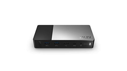 MSI Black USB C Docking Station 2nd gen
