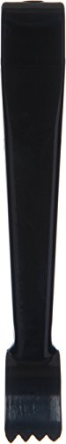 Carlisle FoodService Products CFS Carly Salad Tong, 9" Salad Tong, Black, 1 Pack