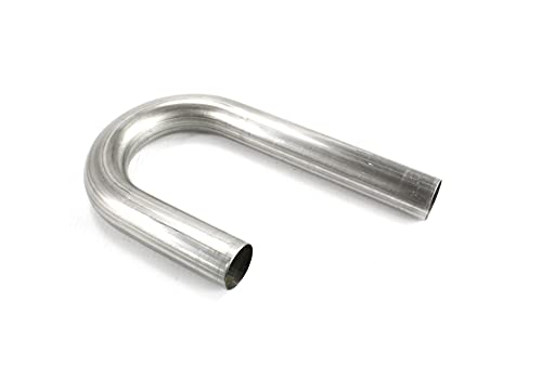 Patriot Exhaust H6920 2-1/4" 304 Stainless Steel J-Bend Exhaust Pipe