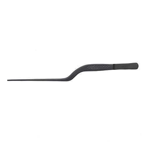 Mercer Culinary 18-8 Stainless Steel Precision Plus Chef Plating Tong, Offset, 7-7/8 Inch