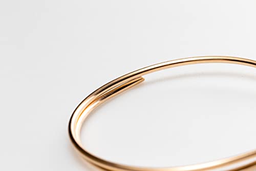 28 Gauge, 14/20 Yellow Gold Filled Wire Half Hard Round 14K Gold Filled Made in USA - 5FT by CRAFT WIRE