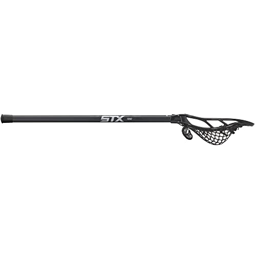 STX Lacrosse Stallion 300 Junior Stick, Black/Black/Black
