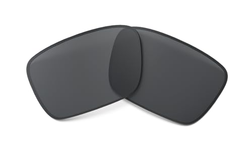 Oakley Fuel Cell Rectangular Replacement Sunglass Lenses, Black, 60 mm