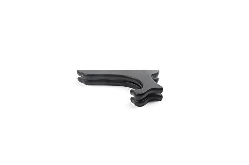 Fox Run Black Plate Stand, 6-Inch, Wood