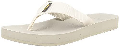 Teva Women's Reflip Sandal, Stacks Black/White, 10