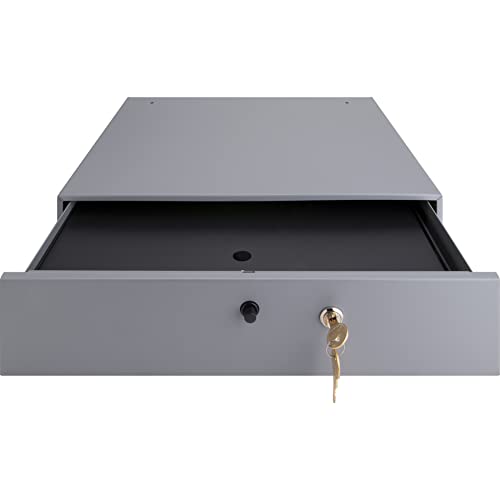 Sparco Removable Tray Cash Drawer,GRAY,3-3/4"H x 17-3/4"W x 15-3/4"D