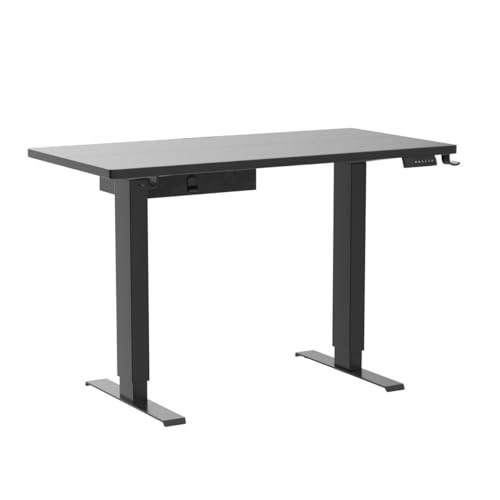 Marsail TZESD12B Home-Office-desks, 48 x 24 Inch, Black