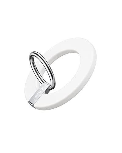 Anker Magnetic Phone Grip, MagGo 610 Ring Holder, Adjustable Kickstand, Only for iPhone 16/16 Plus/16 Pro/16 Pro Max/15/14/13/12 Series