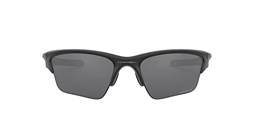 Oakley Men's OO9154 Half Jacket 2.0 XL Rectangular Sunglasses, Polished Black/Prizm Golf, 62 mm