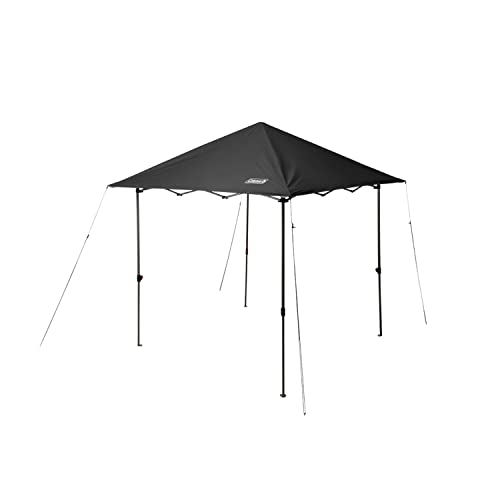 Coleman Oasis Lite Pop-Up Canopy Tent with Wall Attachment, 7x7/10x10ft, Lightweight & Portable Shelter with Easy Setup & Takedown, Great for Campsite, Park, Backyard, Tailgates, Beach, & More