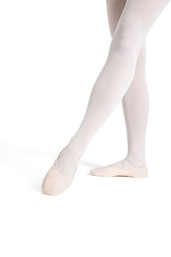 Capezio Girls Leather Juliet Ballet Shoe-Child, Light Pink, 2 Little Kid