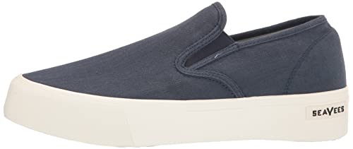 SEAVEES Women's Baja Slip On Platform, Cream, 11