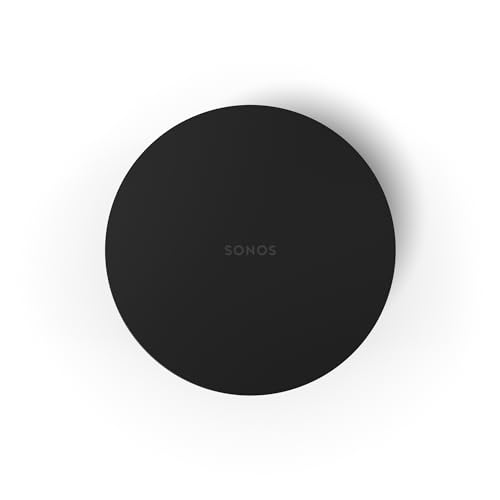 Sonos Sub Mini - Black - Compact Wireless Subwoofer