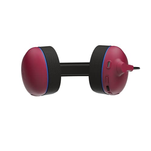 PDP AIRLITE Pro Wireless Headset with Mic for PS5, PS4, PC - Cosmic Red