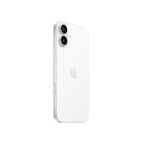 Boost Mobile | Apple iPhone 16 Plus (256 GB) - White [Locked]. Requires Unlimited Plan. Apple Intelligence.