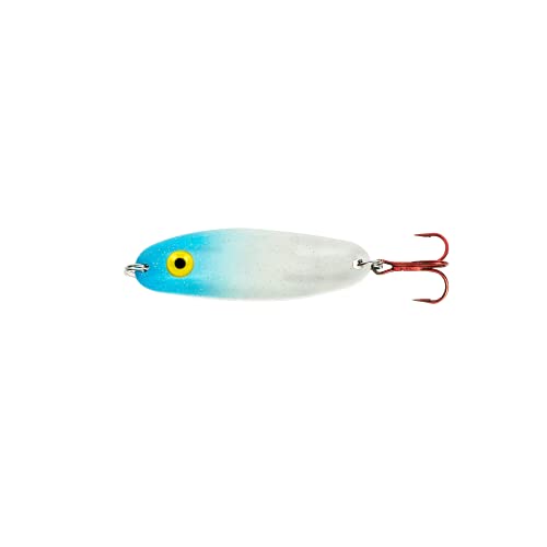 Lindy Rattl'n Quiver Spoon - 1/8oz, Blue Glow/Chart LRQSP364