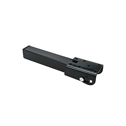 Geesatis Furniture Legs, Folding Metal Table Legs, Adjustable Replacement Desk Legs for Sofa Office Table Loveseat Dresser, with Mounting Screws, 4 Pack Black 7 inch