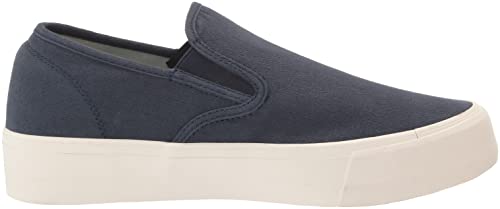 SEAVEES Women's Baja Slip On Platform, Cream, 11