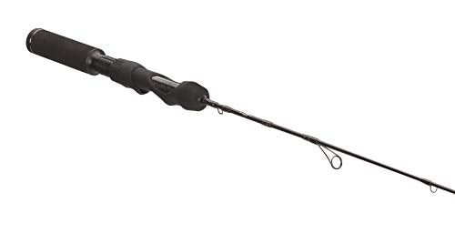 13 FISHING - Widow Maker Deadstick Ice Rod 28" M (Medium) - Carbon Composite Blank with Evolve Soft Touch Reel Seat - WM2-28M-DS