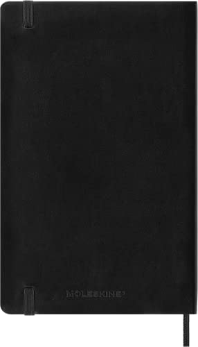 Moleskine Classic Notebook, Soft Cover, Large (5" x 8.25") Dotted, Sapphire Blue, 192 pages