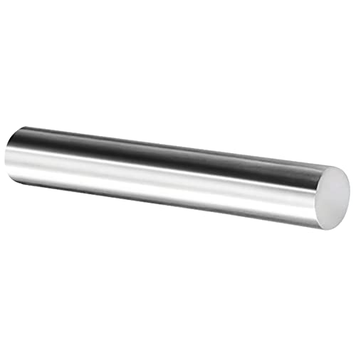 Eoiips 5/32" Diameter 304 Stainless Steel Round Rod Solid Rod 10" in Length, for DIY Metal Craft & Metal Working Hobbies, 2pcs
