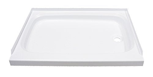 Lippert Replacement 24" x 32" White Shower Pan with Right Drain for RVs, Manufactured Homes, Travel Trailers, 5th Wheels, and Motorhomes - 210371