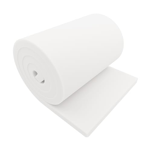 GoTo Foam 1" Height x 30" Width x 72" Length 44ILD (Firm) Upholstery Cushion Made in USA