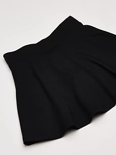 The Children's Place Girls' Uniform Ponte Knit Skort Black XS (4)