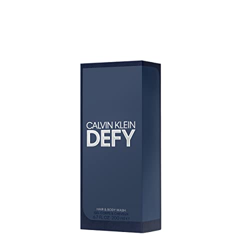 Calvin Klein Defy Men's Hair & Body Wash Shower Gel – 6.7 Fl Oz