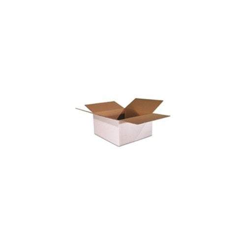 The Packaging Wholesalers 11-1/4' x 8-3/4' x 6' Mailing Box, White (BS110806RW)