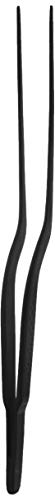 Mercer Culinary 18-8 Stainless Steel Precision Plus Chef Plating Tong, Offset, 7-7/8 Inch
